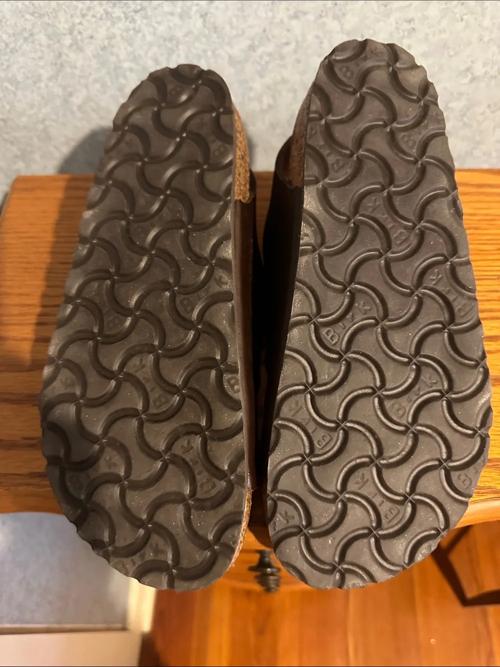 Birkenstock Dark Brown Double-Strap Sandals - Picture 3 of 3